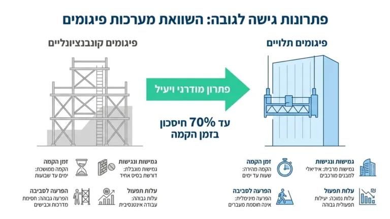 השכרת פיגומים בעכו לעבודות מול הים